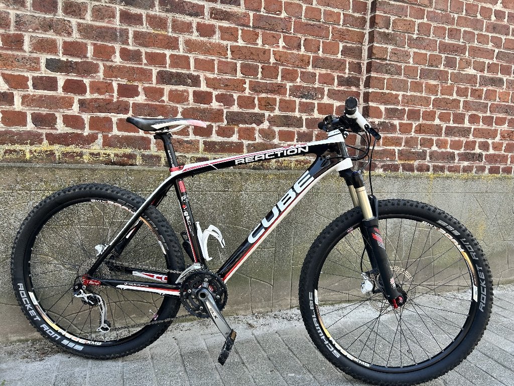 Vélo de montagne VTT Cube Carbon GTC Reaction SLX/Deore, Enlèvement, Comme neuf