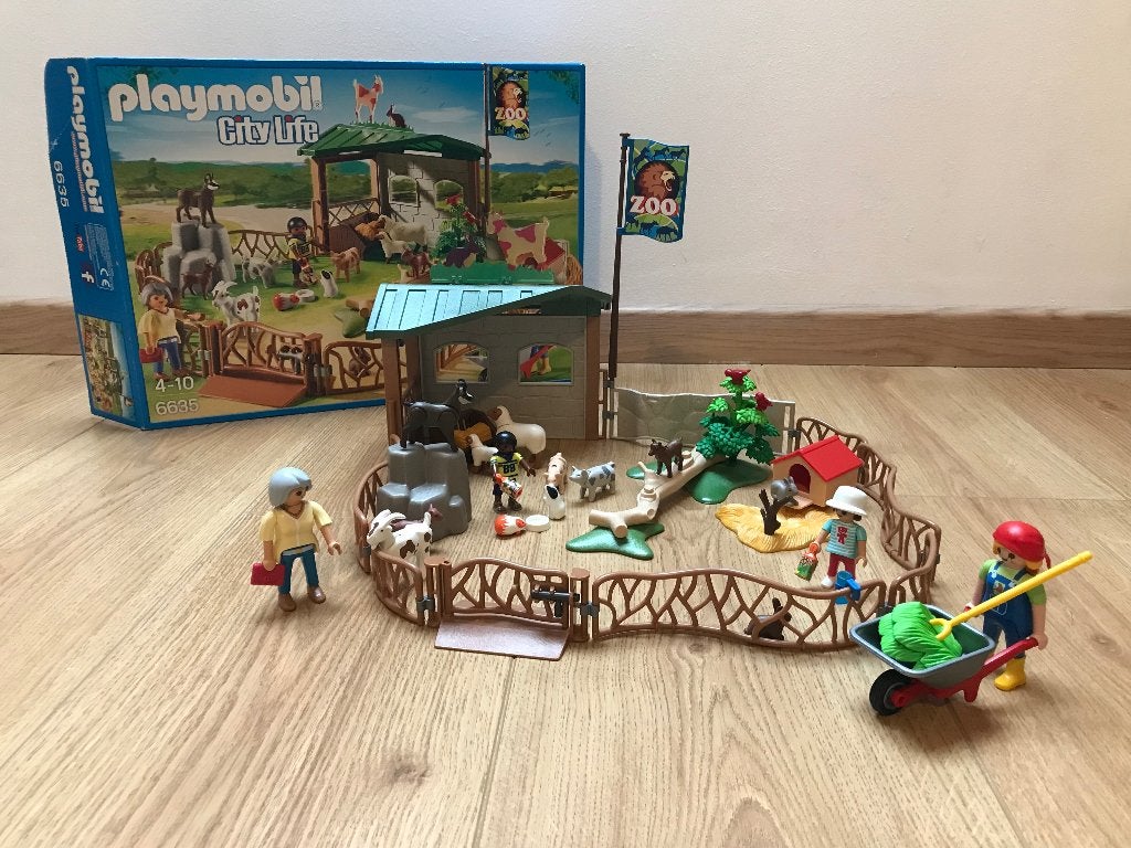 Playmobil City Life - parc animalier, Enlèvement, Comme neuf, Ensemble complet