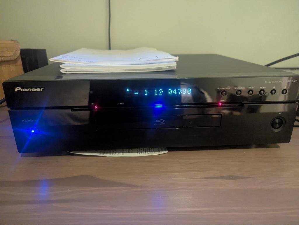Pioneer BDP-51FD Blu-ray-speler met laatste update, Audio, Tv en Foto, Blu-ray-spelers, Ophalen of Verzenden