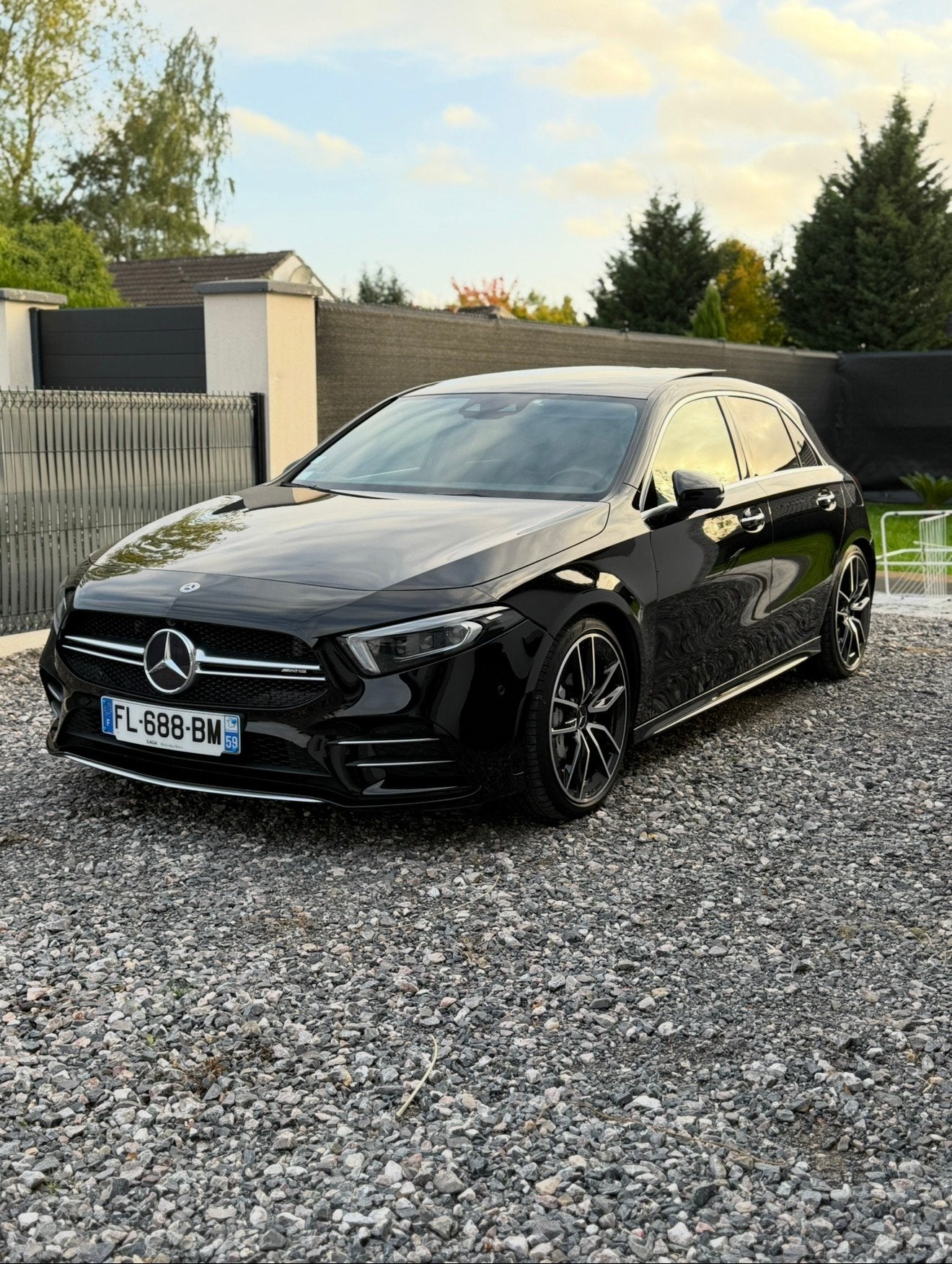 Mercedes classe A 35 AMG 4MATIC 306, Cuir, Classe A, Entretenue par le concessionnaire, Automatique