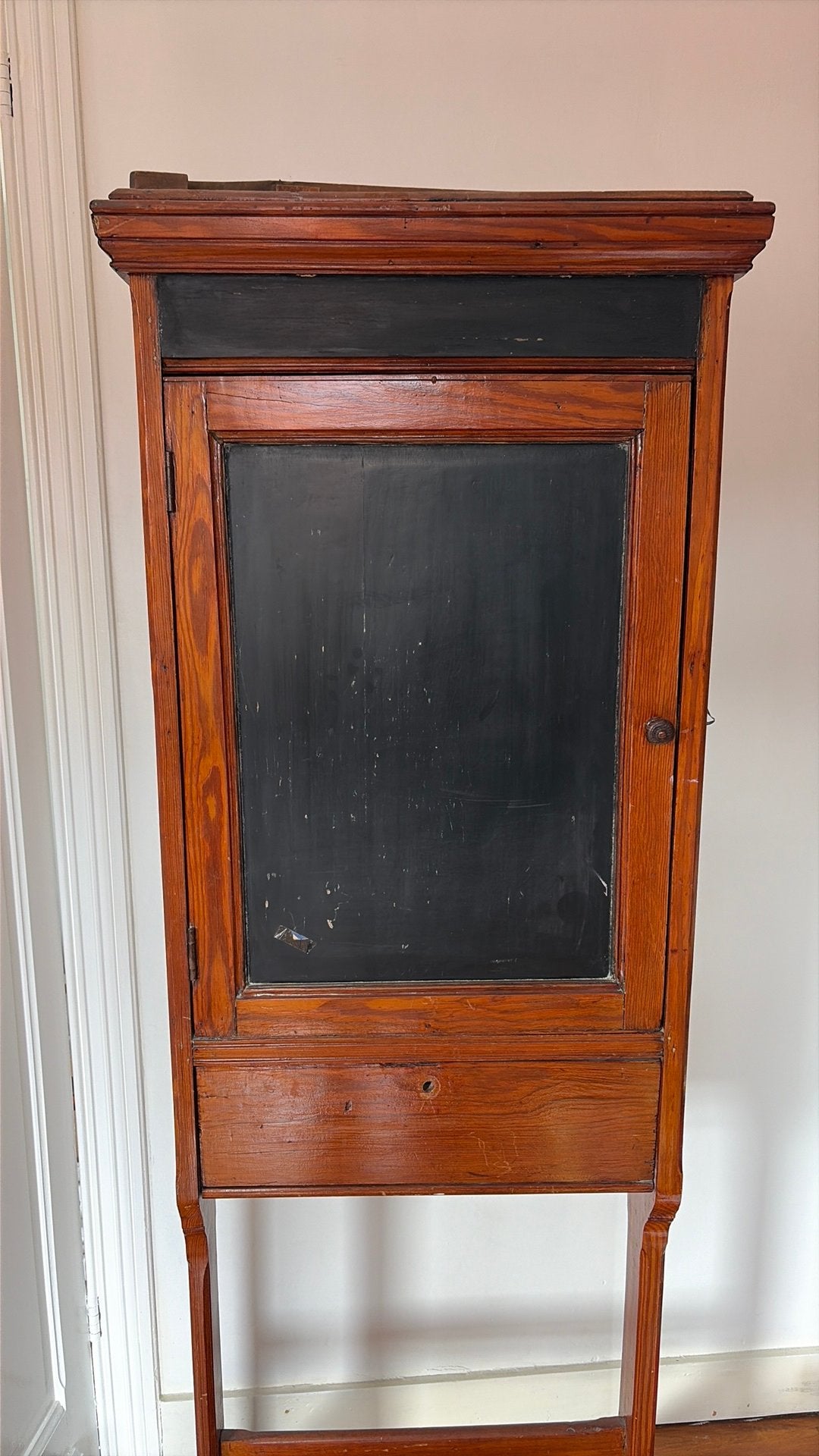 Schoolbord, Ophalen