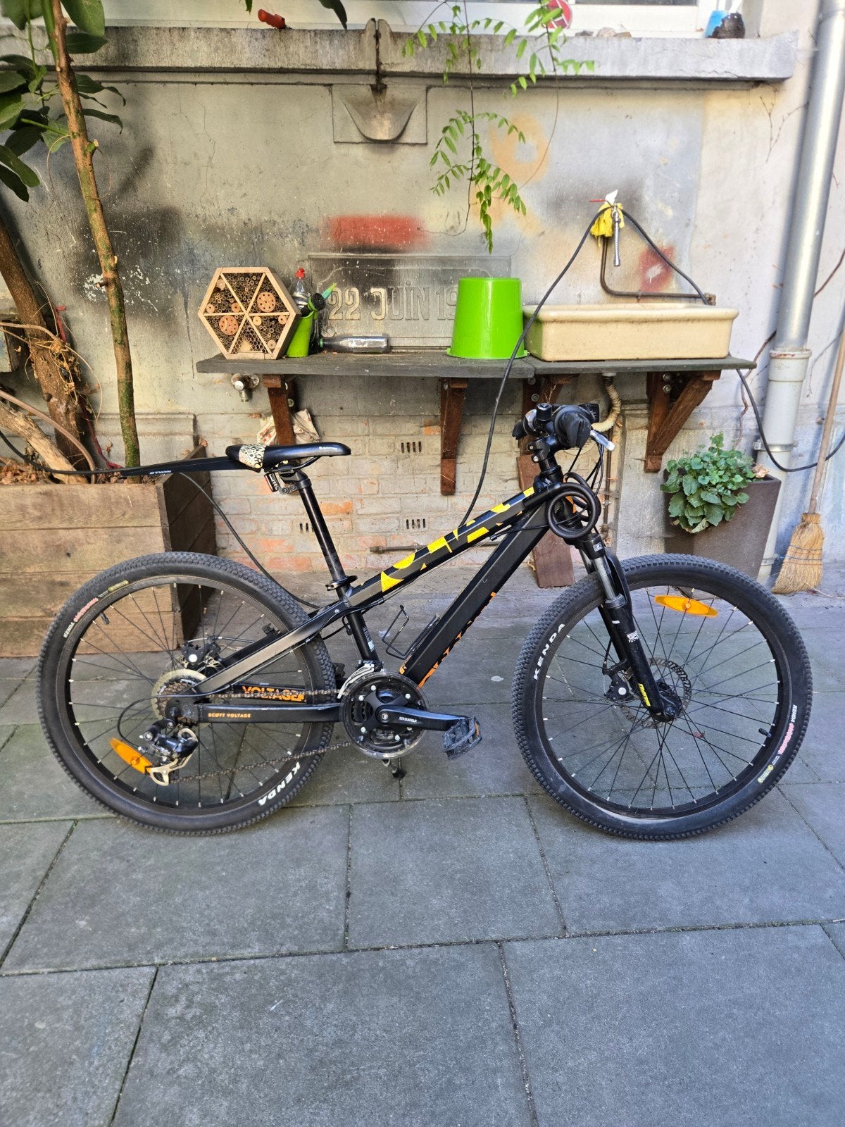 Vélo de montagne Scott 24 pouces (8-12 m), Vélos & Vélomoteurs, VTT semi-rigide, Enlèvement, Utilisé, Frein à disque
