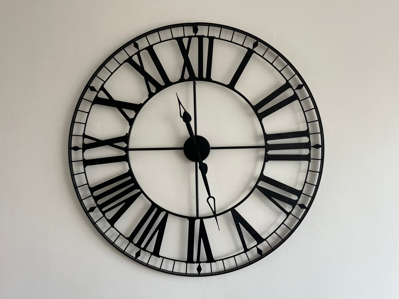 Horloge mural vintage, Maison & Meubles, Accessoires pour la Maison | Horloges, Vintage, Noir, Comme neuf, Enlèvement
