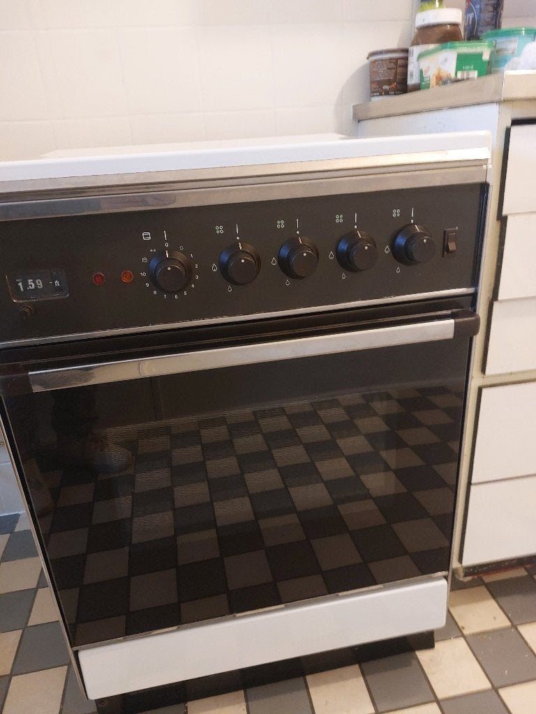 gasfornuis met elektrische oven, Electroménager, Gaz, 4 zones de cuisson, Enlèvement, Utilisé
