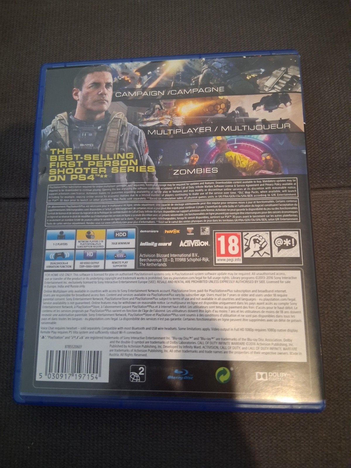 jeux ps4 call of duty modern warfare, Enlèvement, Neuf