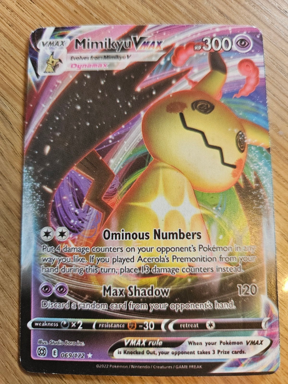 Mimikyu Vmax, Ophalen