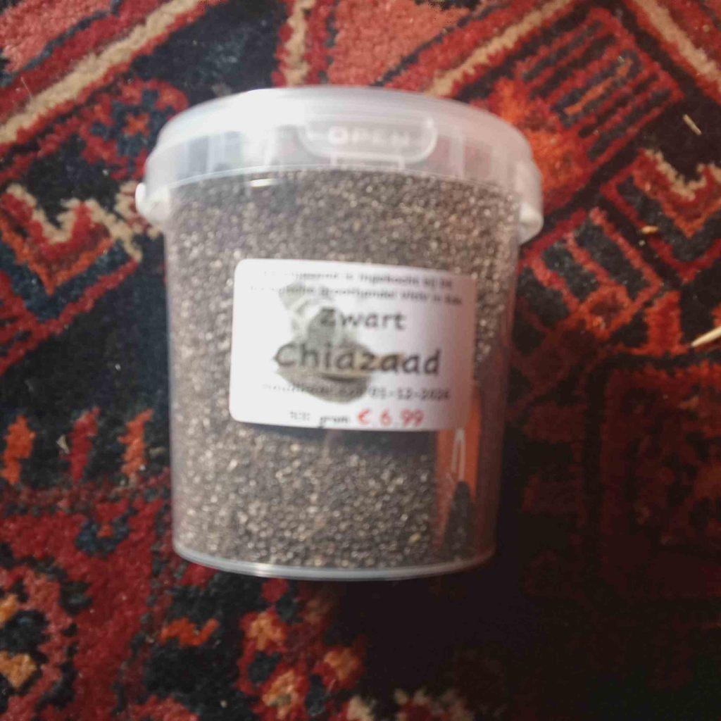 Biologische Chia zaad 500 gram, Tuin en Terras, Kweekspullen, Ophalen of Verzenden, Nieuw, Overige typen