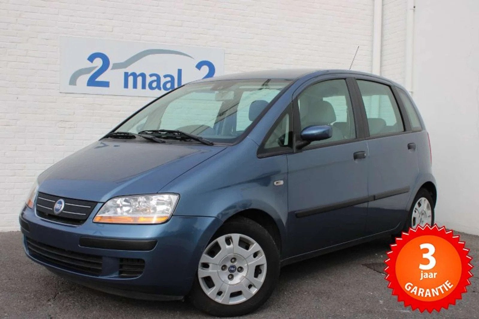 Fiat Idea Idea 1.2i Airco/5Deurs inclusief 3 JAAR garantie!, 1242 cm³, 80 ch, Achat, Idea
