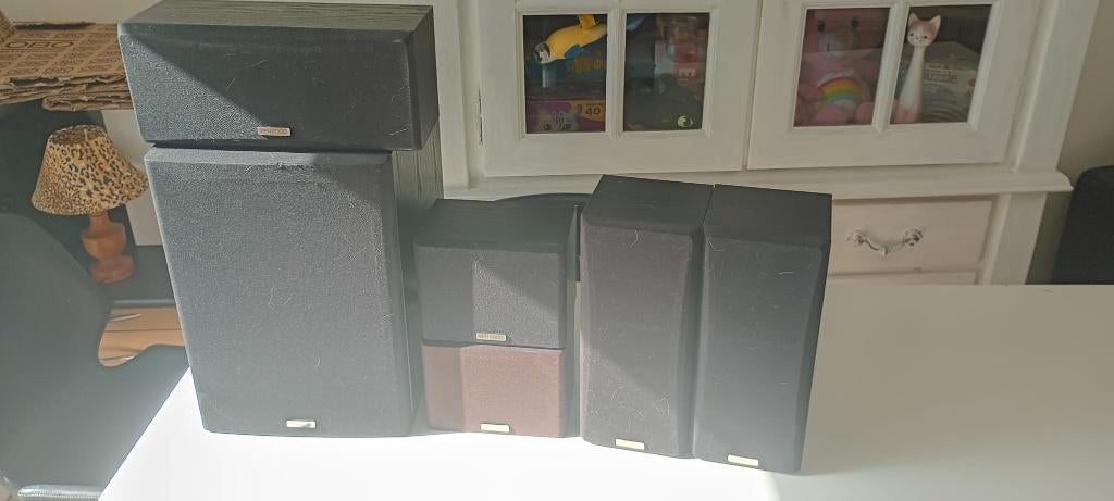 Kenwood KS-201HT home cinema boxen, Autres marques, Comme neuf, Autres lecteurs, Enlèvement