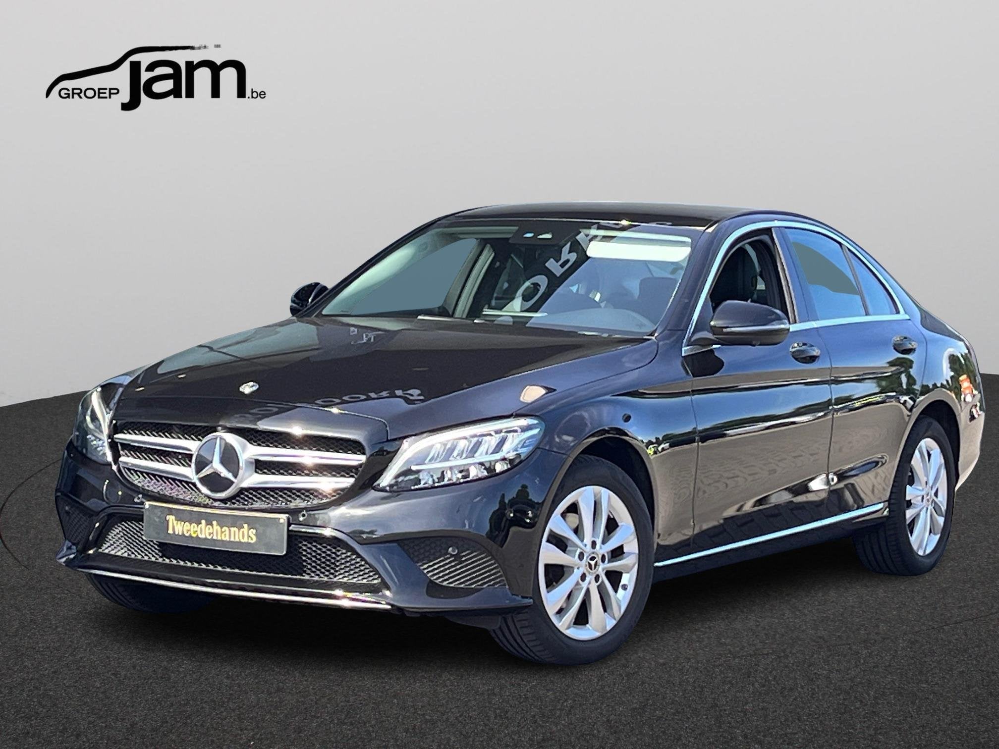 Mercedes-Benz C-Klasse Berline 180 AV/Gar, Auto's, Mercedes-Benz, Automaat, 4 deurs, Zwart, 4 cilinders