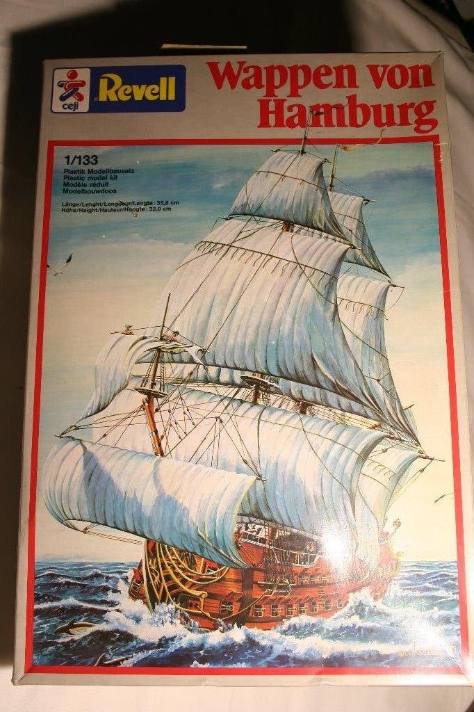 Revell 5420 1/133 bouwdoos zeilschip Wappen von Hamburg, Hobby & Loisirs créatifs, Enlèvement ou Envoi, Neuf, 1:50 à 1:200, Revell