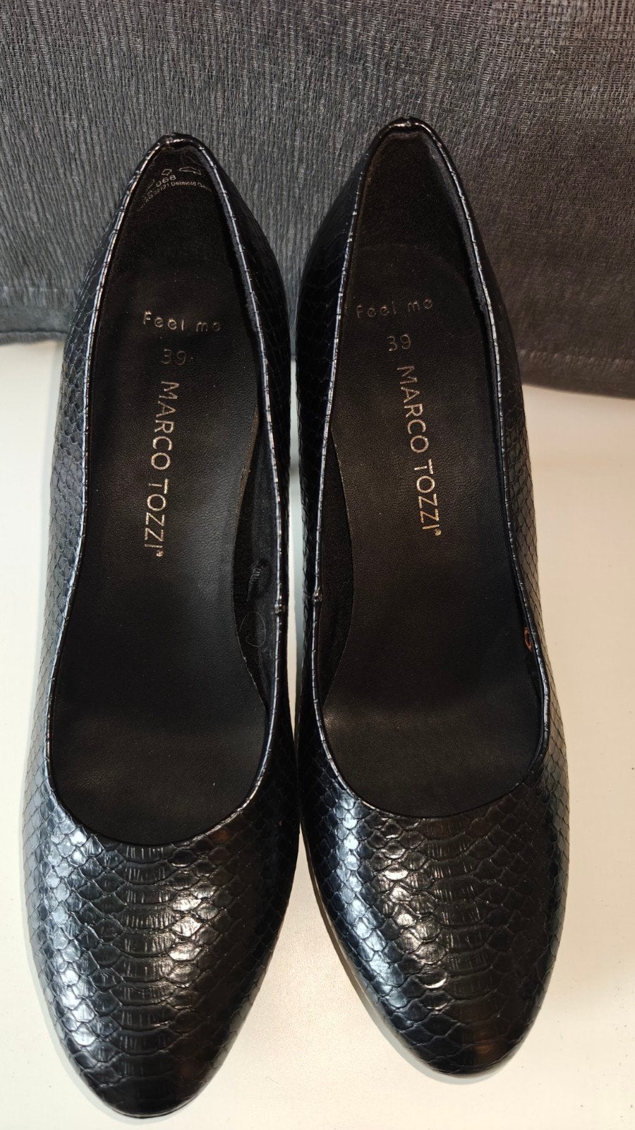 Zwarte pumps Marco Tozzi, Ophalen, Pumps, Zwart, Marco Tozzi