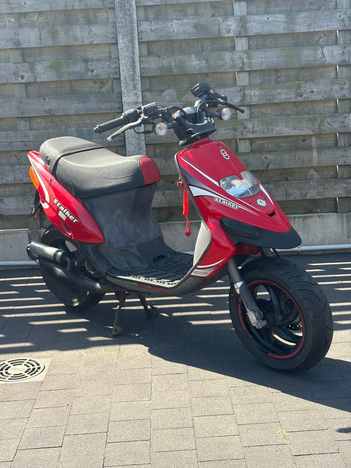 Piaggio Gilara Stalker nue en très bon état (allemand), Vélos & Vélomoteurs, Enlèvement, Comme neuf, Cadre