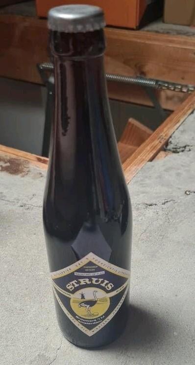 Flesje bier Brouwerij ,t ij vol, Verzamelen, Ophalen of Verzenden
