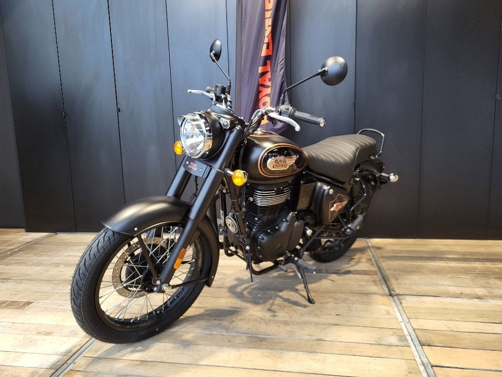 Royal Enfield Bullet 350 Premium en or noir, 350 cm³, Entreprise, Neuf, Permis Moto A2 minimum
