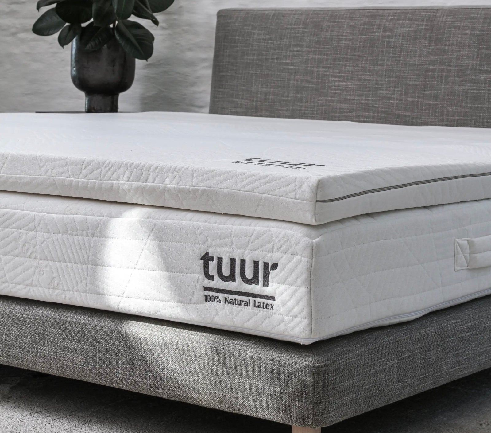 Tuur Original Topper 160x200 cm – 100% natuurlatex, Huis en Inrichting, Slaapkamer | Matrassen en Bedbodems, Ophalen of Verzenden