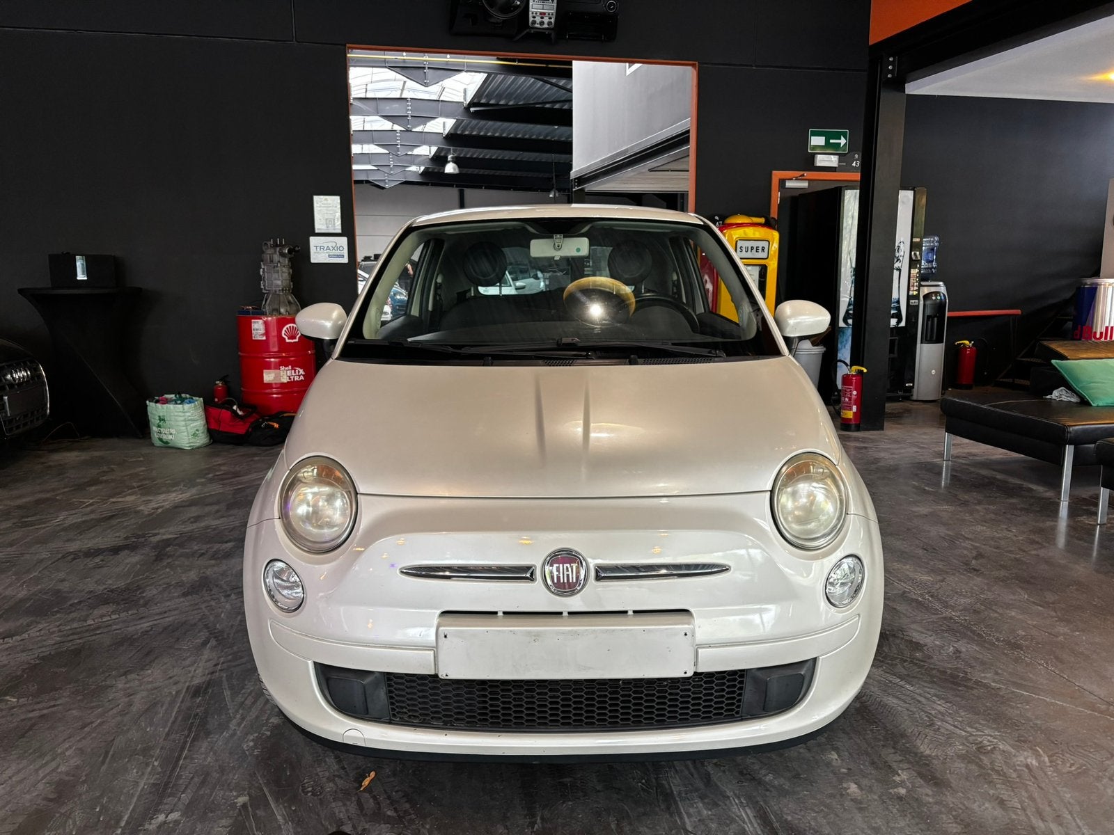 Fiat 500 automatique/1.2 POP essence/12 mois de garantie, Auto's, Fiat, Stof, 4 cilinders, Wit, Bedrijf
