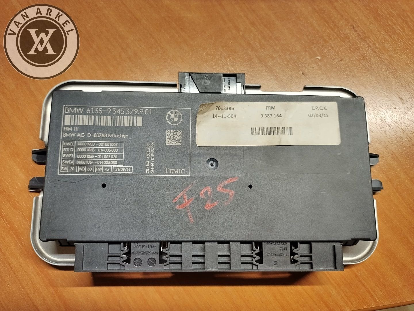 FRM module F25 9345379, -, Utilisé, -, Enlèvement ou Envoi