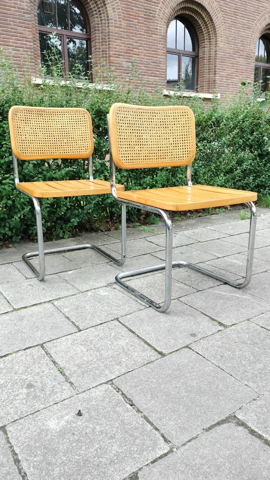 Vintage Marcel Breuer "Cesca" stoelen, Ophalen