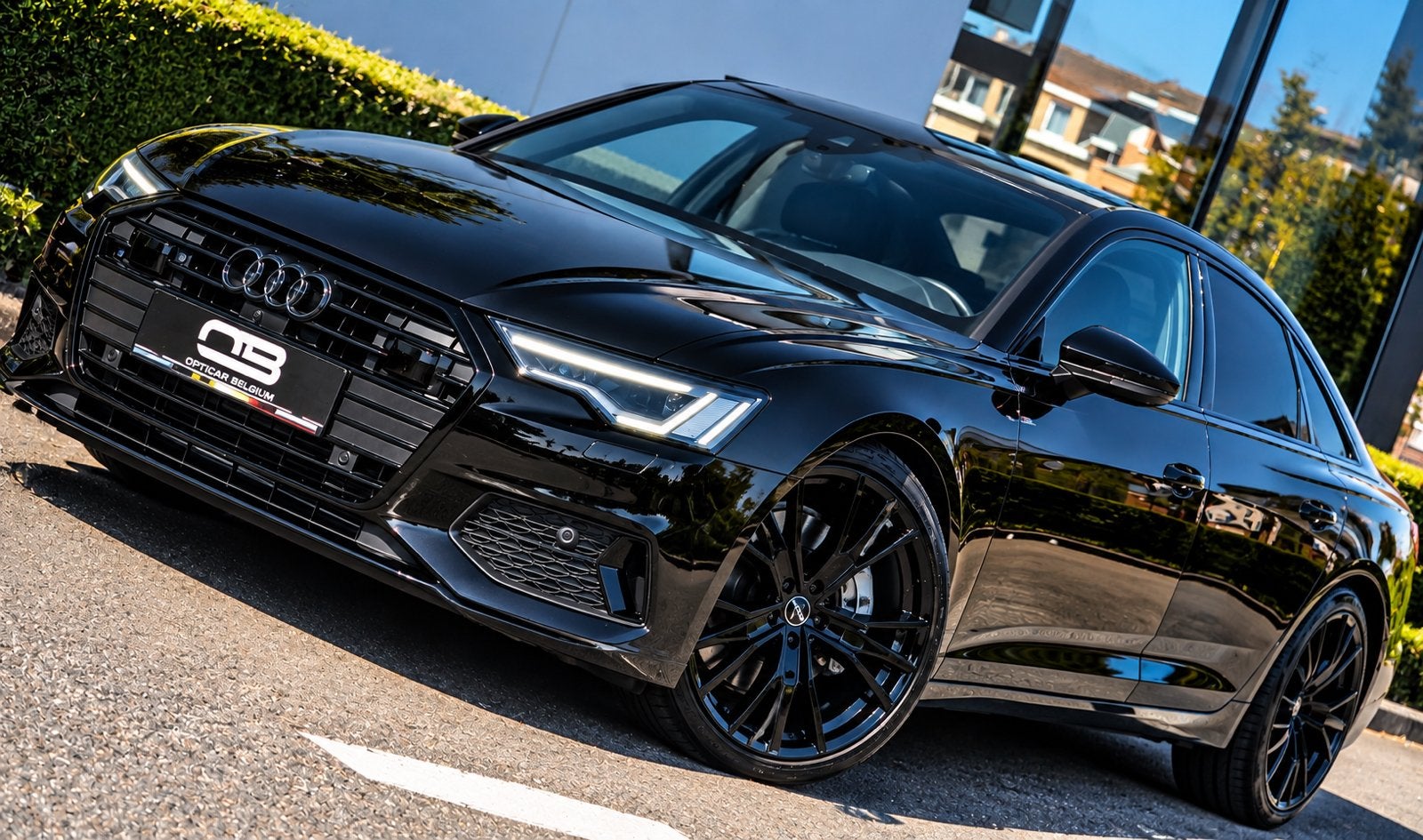 *** Audi A6 - 45 Tfsi - Caméra 360 - ACC - Garantie ***, Autos, Achat, Entreprise, Carnet d'entretien, Noir