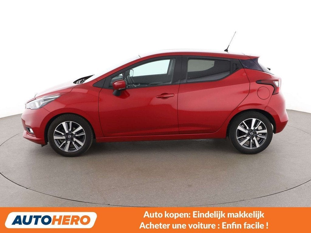 Nissan Micra 1.0 IG-T N-Connecta (bj 2019), Stof, Gebruikt, https://public.car-pass.be/vhr/3a8a146c-edd7-4753-a6e6-06aec4abf69f
