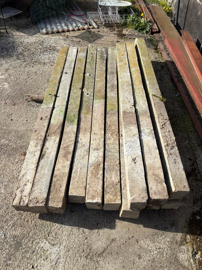 Betonnen weidepalen, Ophalen