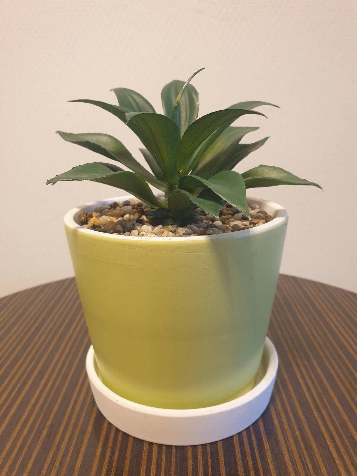 Plante artificielle en pot, Enlèvement