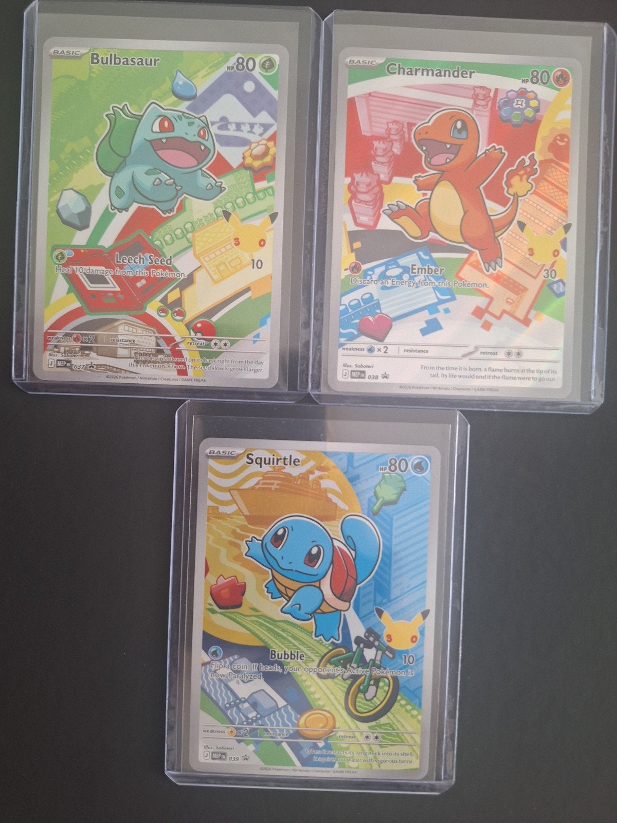 pokemon first partner gen 1 set, Hobby en Vrije tijd, Verzamelkaartspellen | Pokémon, Ophalen of Verzenden