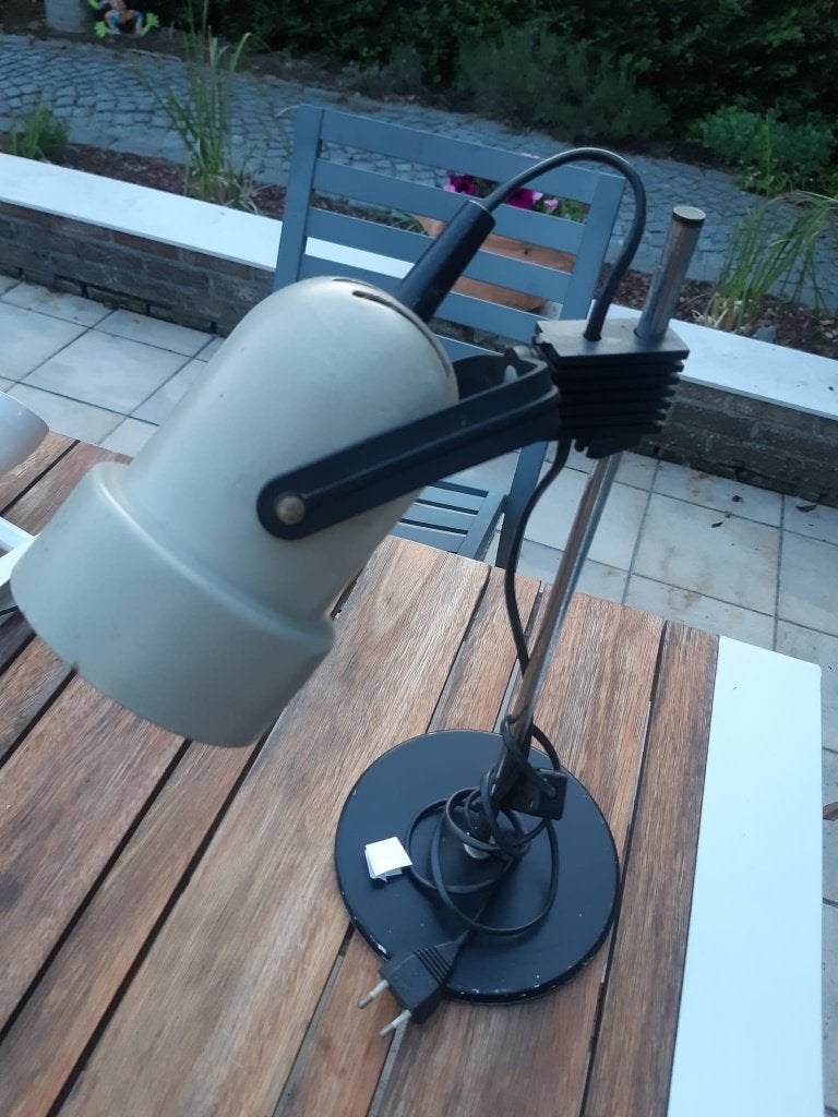 vintage bureaulamp, Vintage, Lampe de bureau, Enlèvement, Utilisé