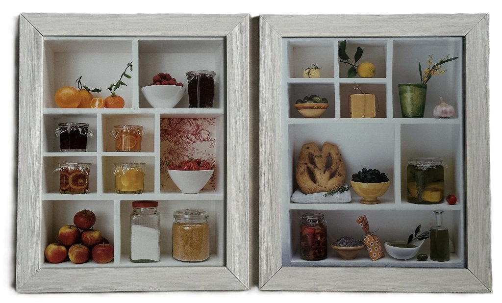 2 Cadres pour cuisine / Neufs, Neuf, Moins de 50 cm, Enlèvement, Bois
