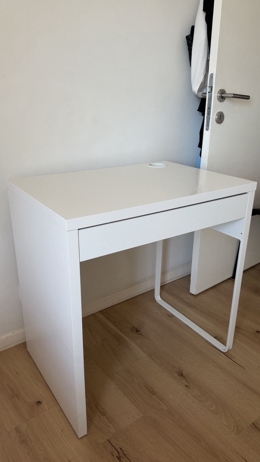 Bureau Ikea, Maison & Meubles, Bureaux, Enlèvement, Comme neuf, IKEA, Blanc