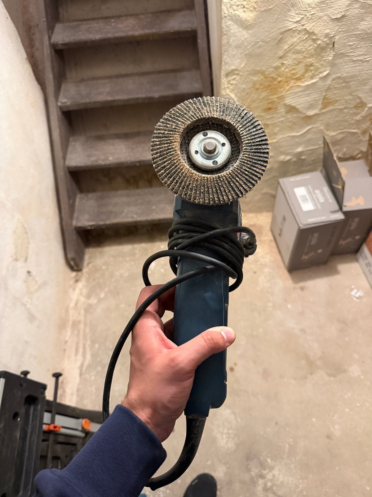 Bosch Professional GWS 12-125 Haakse Slijper (1200W - 125mm), Ophalen, Zo goed als nieuw
