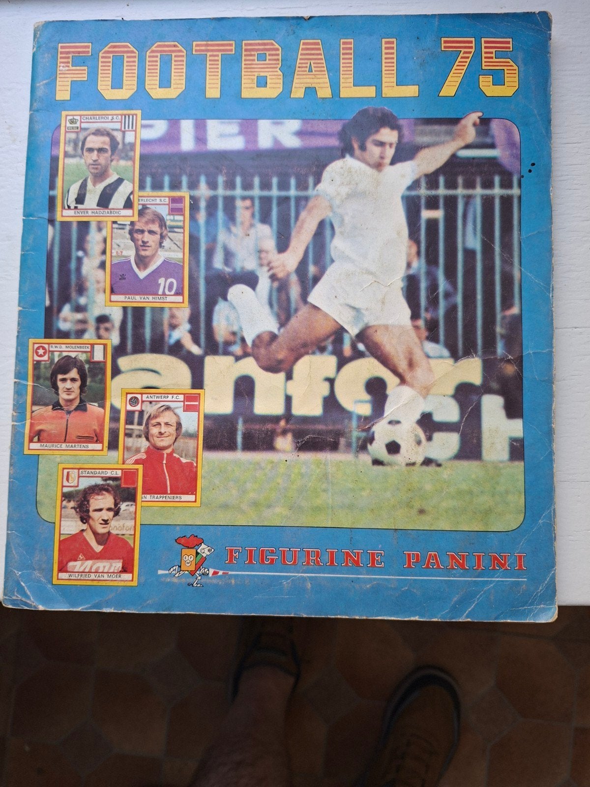 album panini 1975 football Belgique, Enlèvement ou Envoi, Utilisé, Livre ou Revue