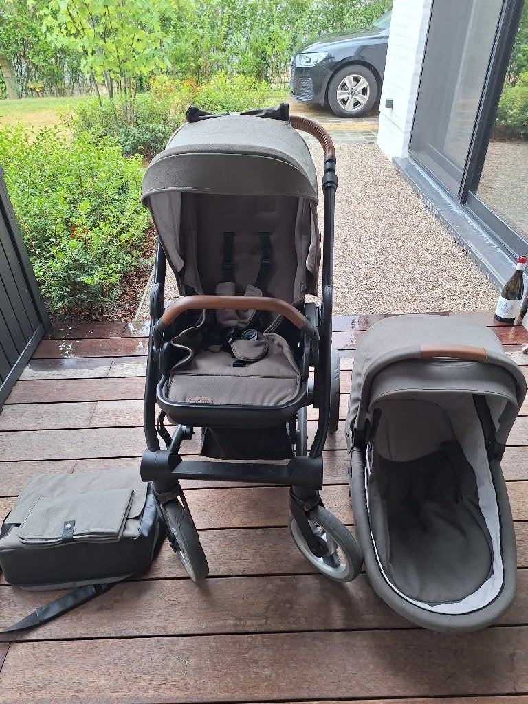 3 Delinge kinderwagen te koop, Ophalen, Gebruikt, Combiwagen, Mutsy