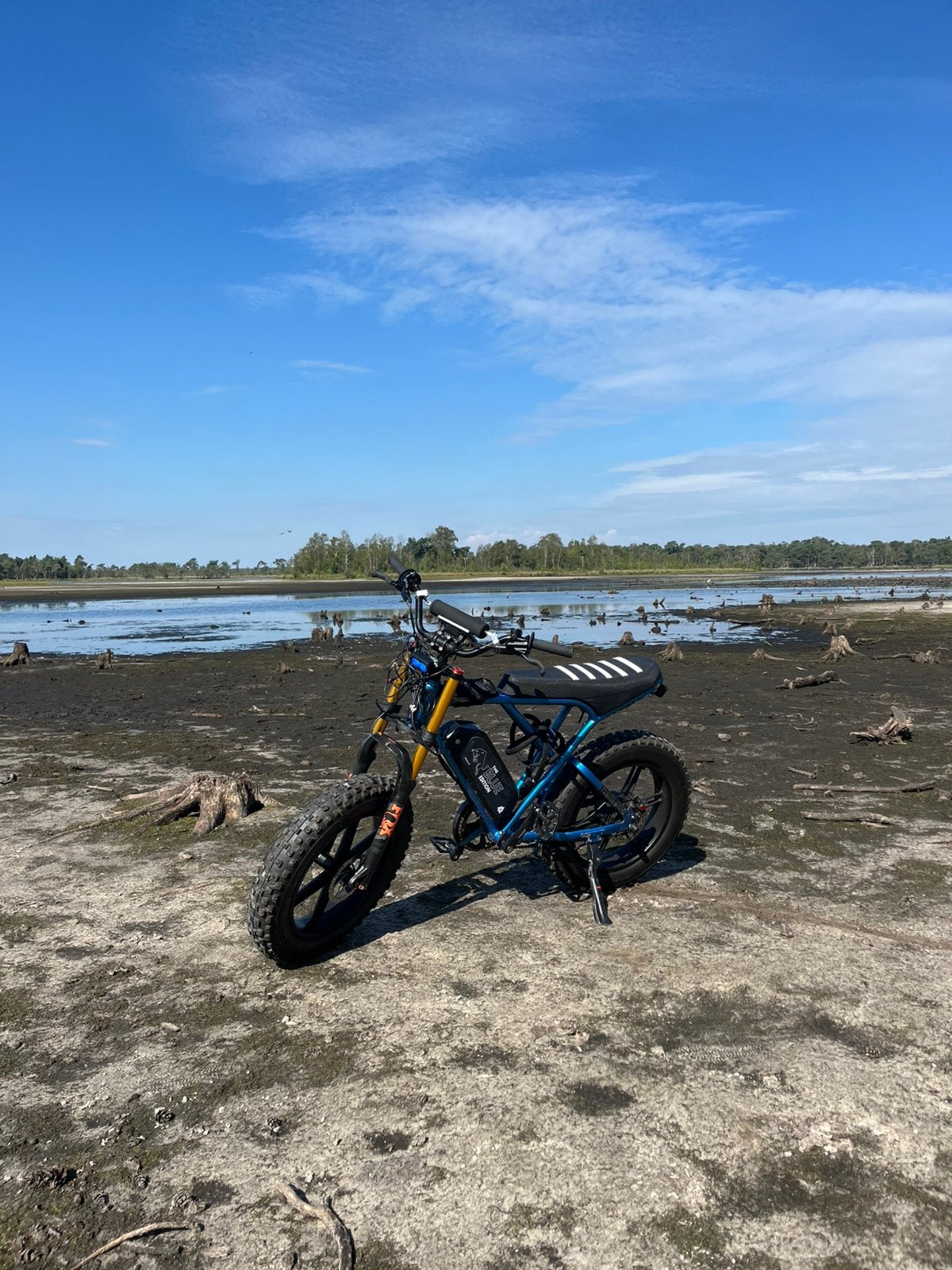 Fatbike h9 custom!, Autres marques, Comme neuf, 30 à 50 km par batterie, Enlèvement
