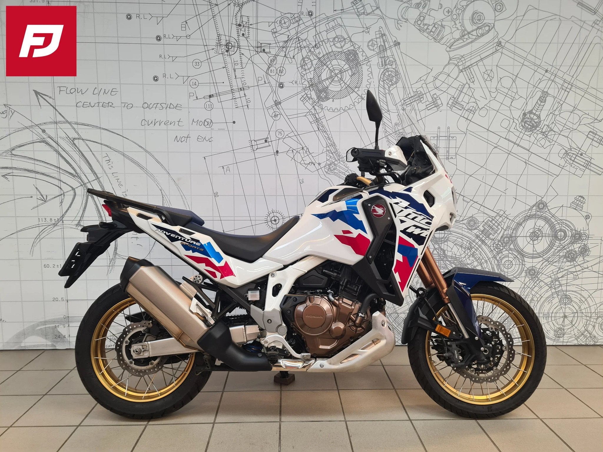Honda Honda CRF 1100 Africa Twin Adventure Sport, Motos, Entreprise, Plus de 35 kW, 1100 cm³, Autre