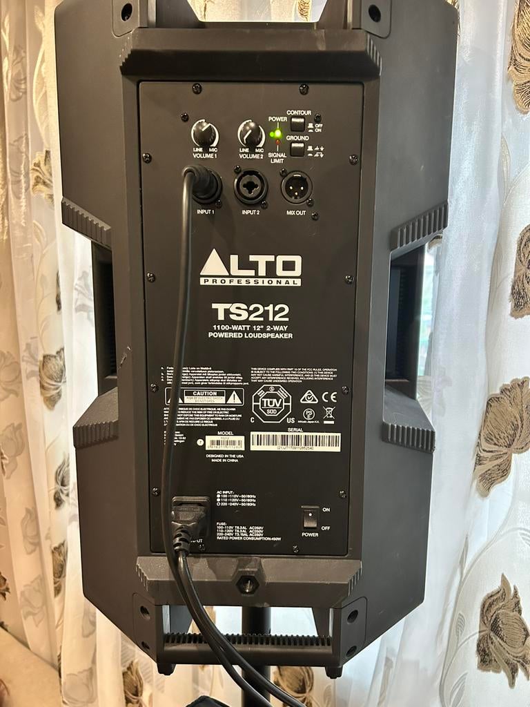 Alto TS 212 actieve speaker, Enlèvement, Comme neuf