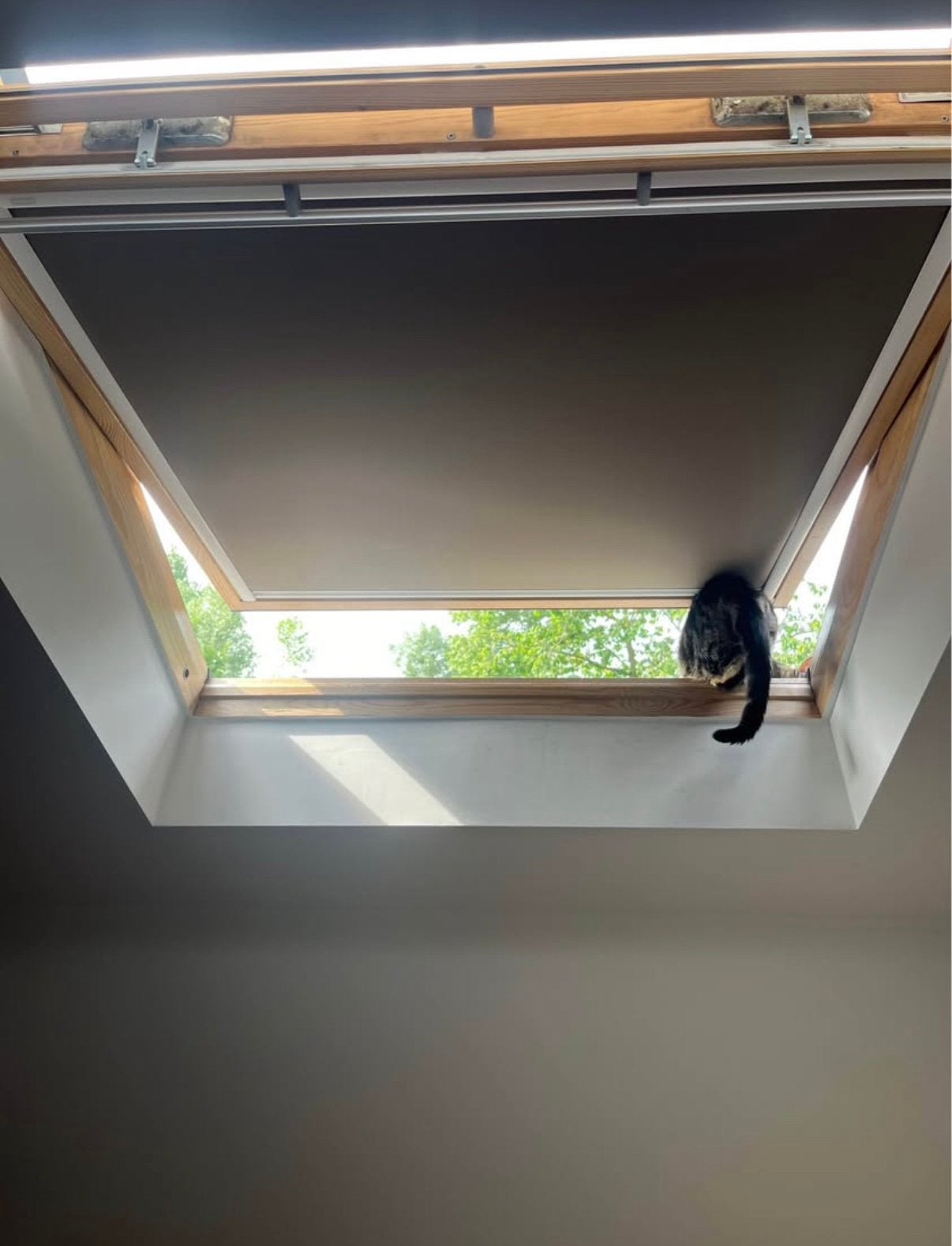 Verduisterend rolgordijn Velux DKL S06 warm grey, Autres marques, Store enrouleur, Enlèvement ou Envoi, Comme neuf