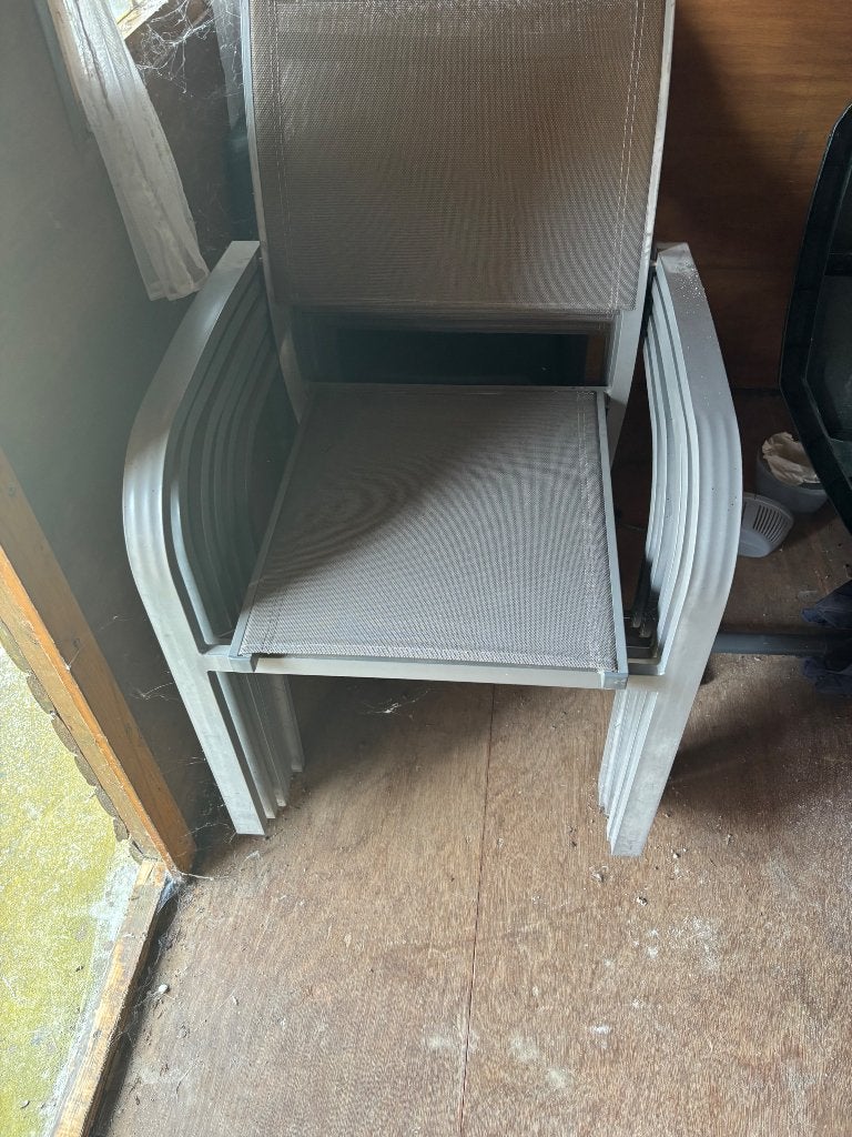 Tuinstoelen, Tuin en Terras, Tuinstoelen, Ophalen, Gebruikt, Aluminium