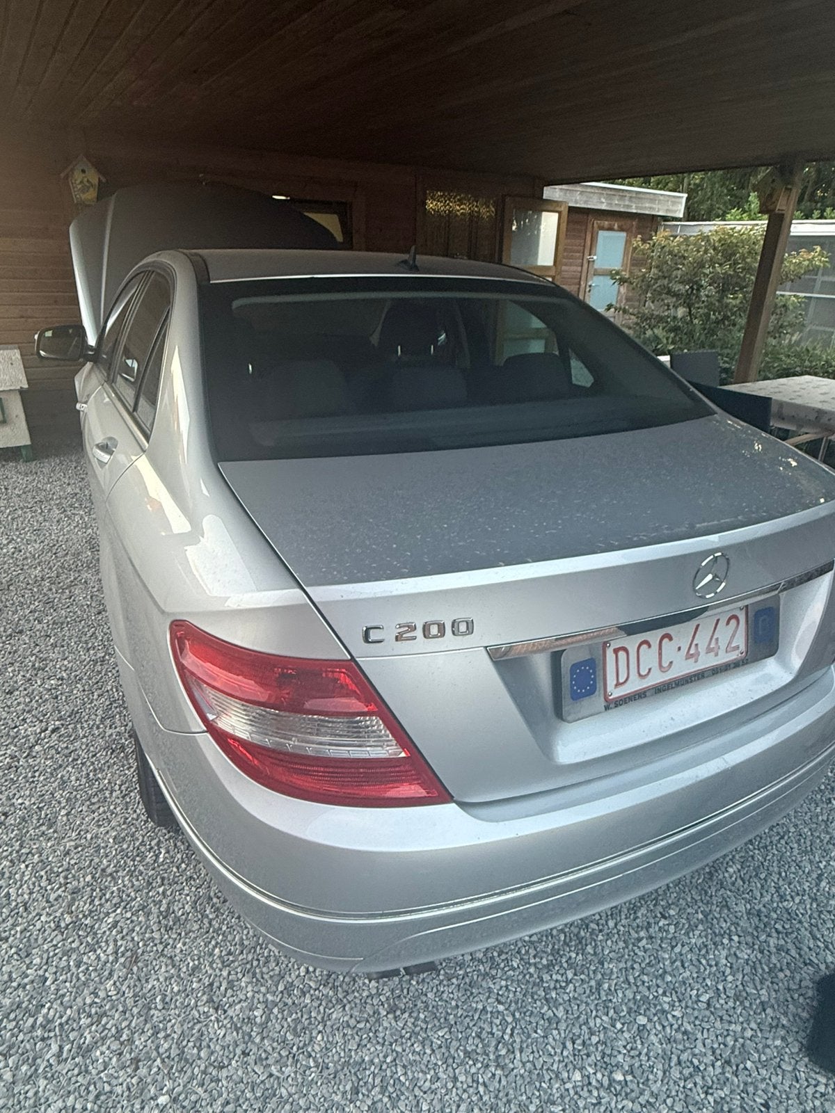 Mercedes c200 diesel eerste eigenaar!, Auto's, Zwart, 4 cilinders, 777 kg, 127 g/km