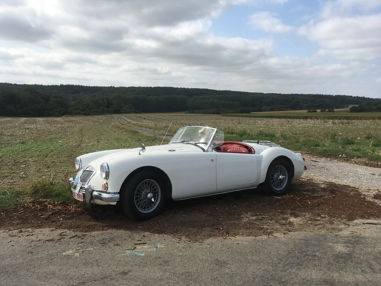MGA 1600 MKI 1960, Voorwielaandrijving, Cabriolet, 1600 cc, Wit