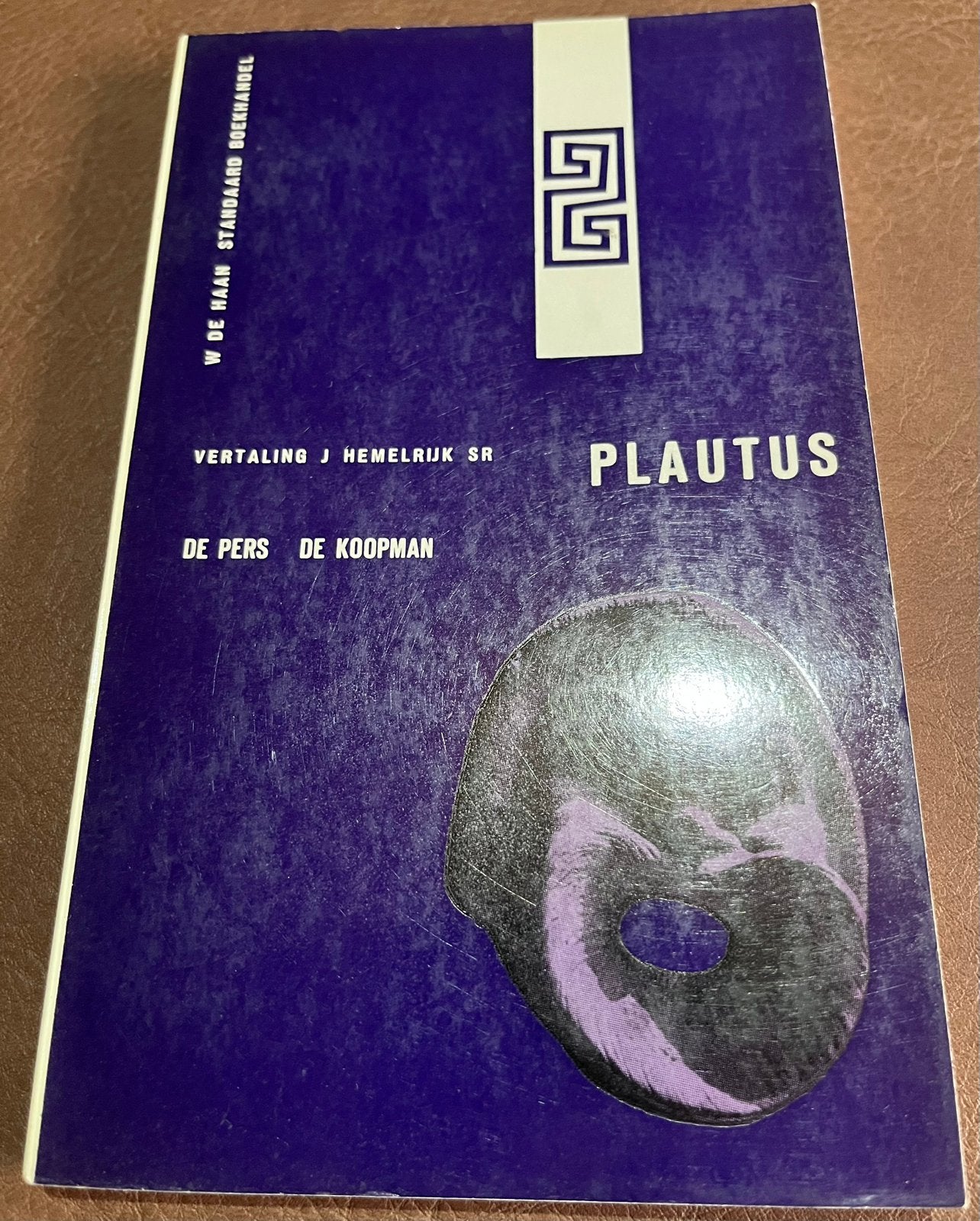 Boekje - T. Maccius Plautus - De pers / De Koopman, Ophalen of Verzenden, Gelezen