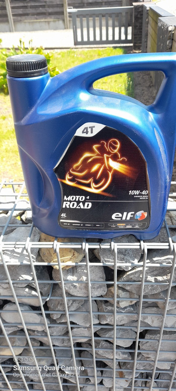 ELF Motor 10W40, Ophalen