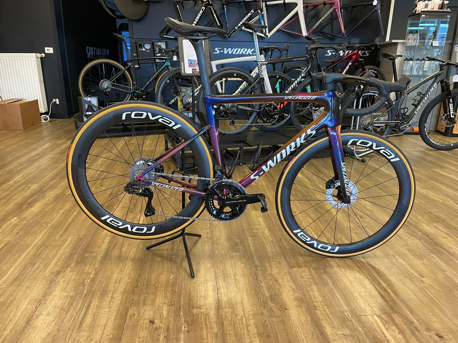 Specialized Tarmac SL8 S-works maat 56, Ophalen, Zo goed als nieuw