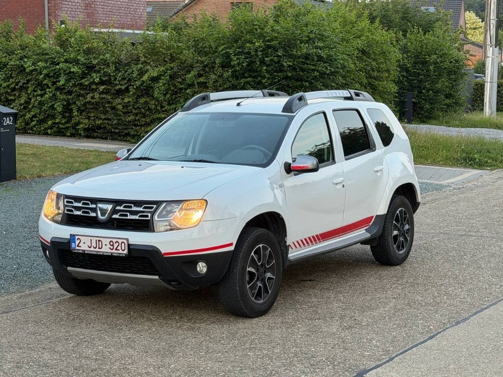 Dacia Duster 2016 – 1.2 Benzine – 62.000 km – Leder – GPS, Auto's, 4 cilinders, Duster, 12000 cc, Wit