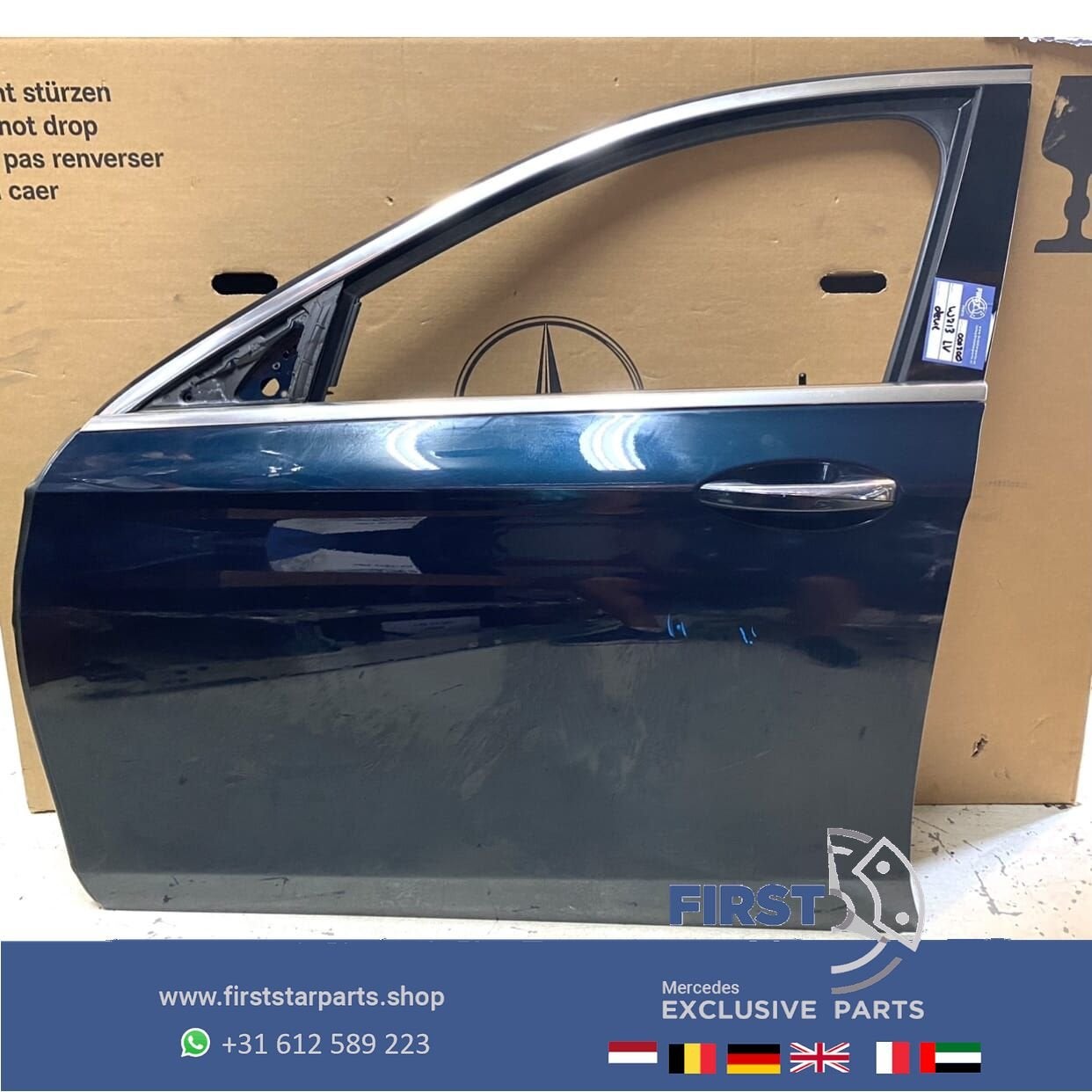 COMPLETE W213 S213 DEUR LINKSVOOR Mercedes E Klasse 2016-202, Gebruikt, -, Deur, Voor