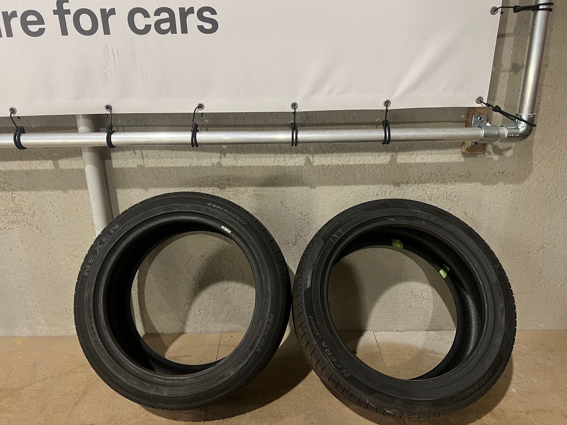 2 zomerbanden Nexen 225/45ZR17 91Y, Ophalen, Gebruikt, -, -