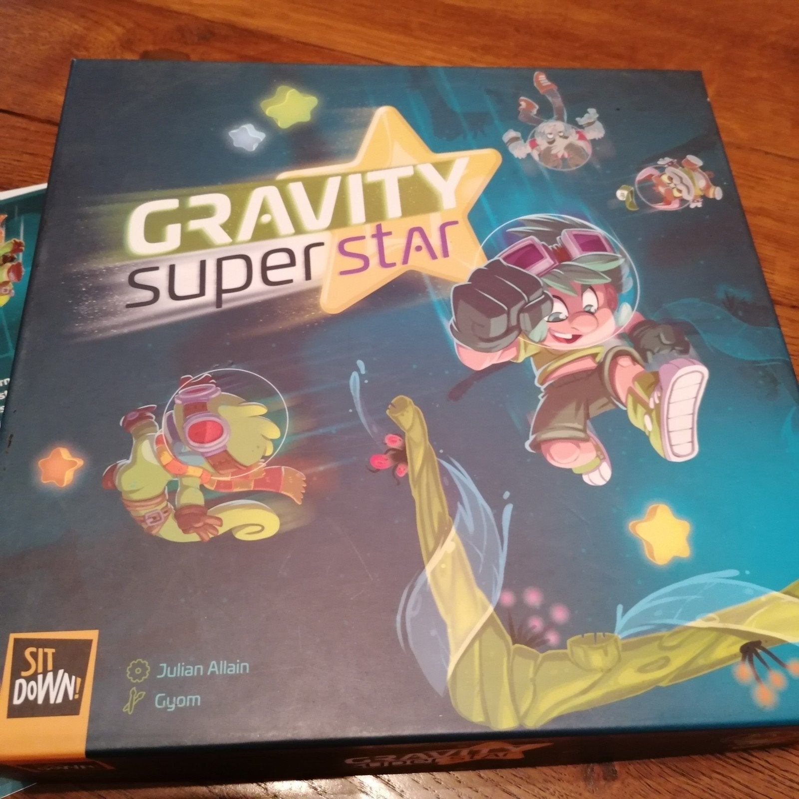 Jeu gravity super star, Enlèvement ou Envoi