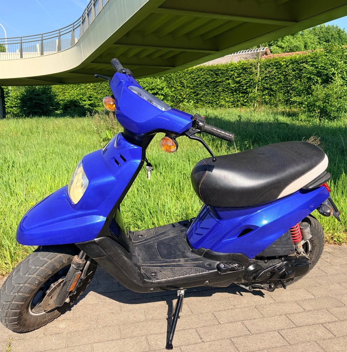 Paoletti racing booster spirit nieuwmodel 2300km!!, Vélos & Vélomoteurs, Scooters | Yamaha, Neuf, Autres modèles, 49 cm³, Enlèvement