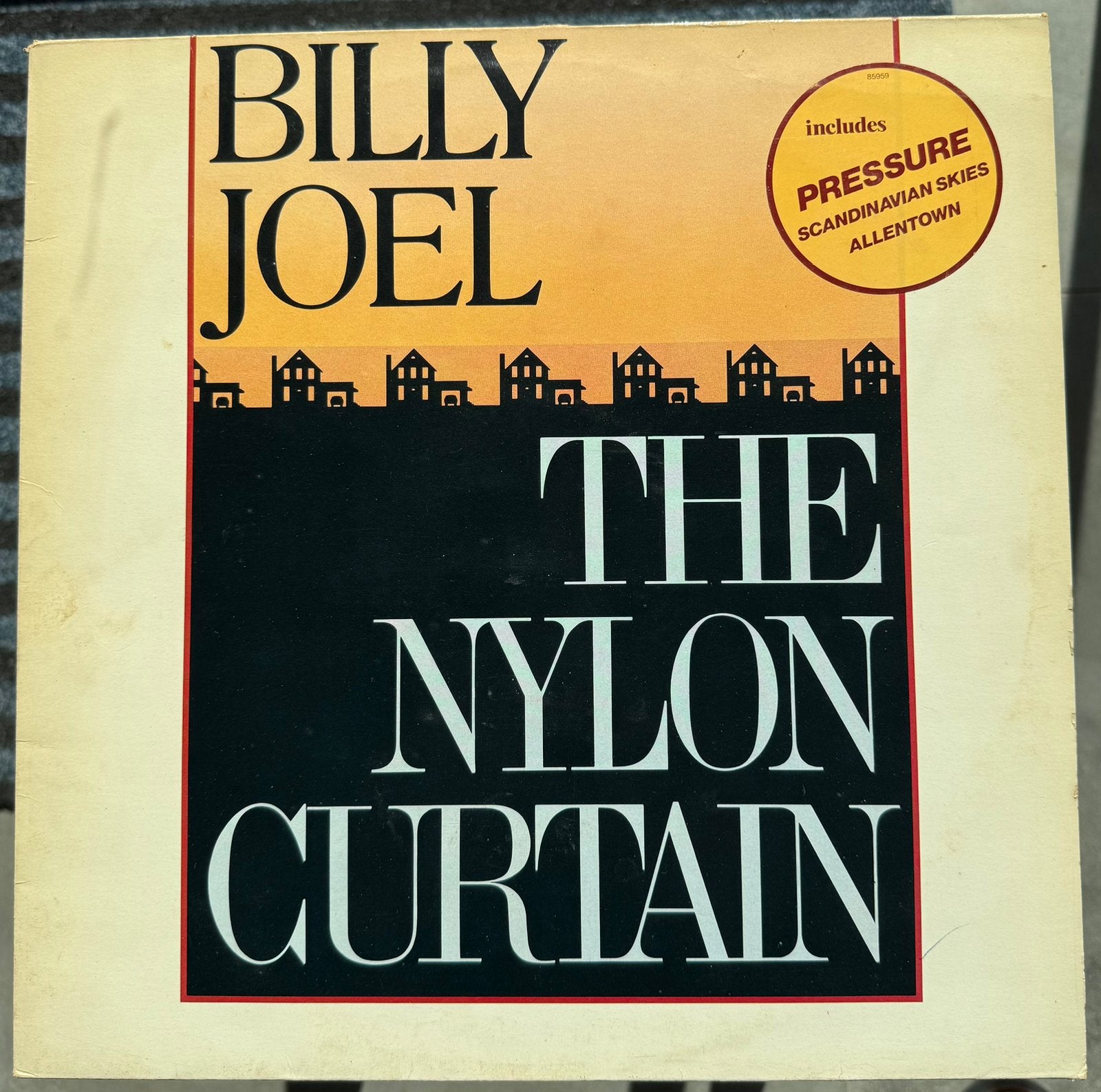 LP Billy Joel - The nylon curtain, CD & DVD, Vinyles | Rock, Enlèvement ou Envoi, Utilisé, Chanteur-compositeur, LP